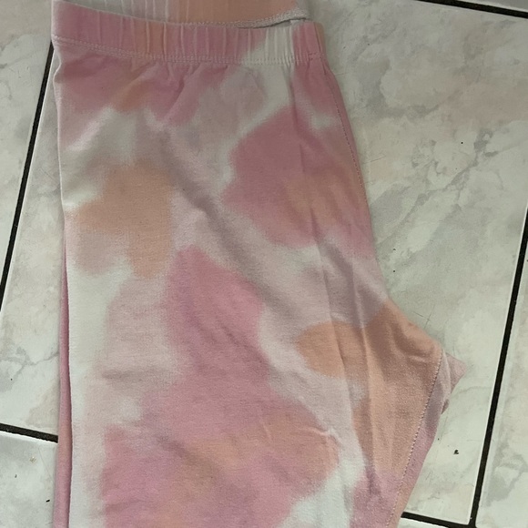 CAT & JACK | Girls Pink Tie Dye Leggings - Picture 3 of 4